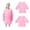 Pink-1, variant on Kids Art Smock Aprons For Painting Long Sleeve Kids Green Apron With One Pocket Art Smocks For Kids 2-4 Years For Child