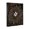 thumbnail image 2 of Stupell Industries Bird Nest Wildlife Forest Nature Speckled Eggs Photograph Jet Black Floating Framed Canvas Print Wall Art, Design by Tania Soderman, 2 of 5