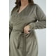 thumbnail image 4 of Vestido envolvente Roman Fashion /Tallas Extras, 1210 (Cafe) cafe 36, 4 of 7