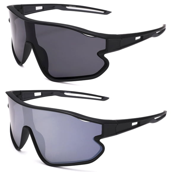 Gafas de Sol GLARDEFE para Niños, Edad 6-14, Color Negro/Gris
