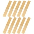 thumbnail image 1 of Raindrops 10Pcs Clarinet Reeds for Performance and Practice with Pitch Accuracy and Tonal Quality 2.7X0.8X0.1in, 1 of 8