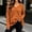 Orange, variant on Bnwani Womens Plus Size Waffle Knit Shirts Casual Pullover Loose Blouse Long Sleeve V Neck Top for Fall Winter Daily Wear Army Green L