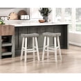 thumbnail image 4 of 29-inch barstool, 2-tone color - Great addition to dining room, 4 of 4