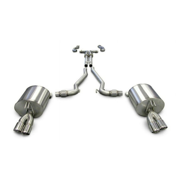 Corsa 08-09 Pontiac G8 GXP 6.0L V8 Polished Sport Cat-Back   XO Exhaust