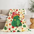 thumbnail image 4 of Yibo Sunflower to My Daughter Blanket Flannel Soft and Comfortable Anti-static Bed Sofa Blanket, 4 of 9