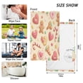 thumbnail image 3 of Cotton Towel Two-Piece 16x28 Inch One Sizex2 Face Towel Set Towel Set Cotton Hand Bath Towel Bathroom Beach Cute Christmas Gingerbread Man, 3 of 8