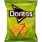 Doritos Poppin' Jalapeno Flavored Tortilla Chips, 9.75 oz Bag