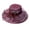Red, variant on Floral Wide Brim Sun Hat for Women, Lightweight Packable Foldable Summer Beach Hat, One Size, 1 Pack
