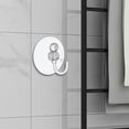 thumbnail image 4 of 10PCS Reusable PVC Suction Cup with Strong Hook for Glass Home Decor, 4 of 11