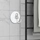 thumbnail image 4 of KDJ Transparent PVC Suction Cup Hooks Set of 10 - Strong Reusable Adhesive Hooks for Glass, Metal, Ceramic - Versatile Home Decor Organizers for Bathroom, Kitchen, DIY Projects, 4 of 9