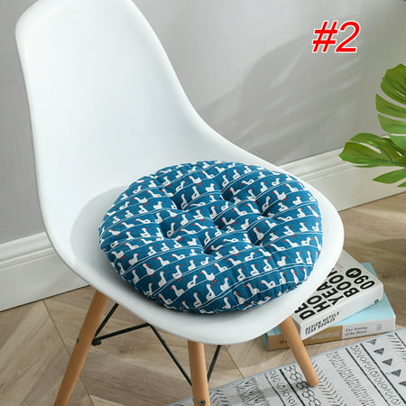 2pcs Round Chair Seat Cushion 16x16 In Cotton Linen Sit Tatami Mats Indoor Outdoor Sofa Floor Home Kitchen Office Decor Canada - Make Chair Seat Cushion