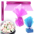 thumbnail image 3 of Shoreew 80/160 Sheets Transparent Cellophane Wrapping Paper DIY Arts Crafts Gift Packaging Waterproof Heat Sealable Colored Wrap, 3 of 7