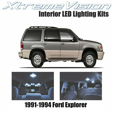 Xtremevision Led For Ford Explorer 1991 1994 9 Pieces Cool