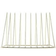 thumbnail image 2 of Nehlobo Desktop Stainless Steel Book Magazine Files Holder Storage Rack Organizer for Office Study Room, 2 of 8