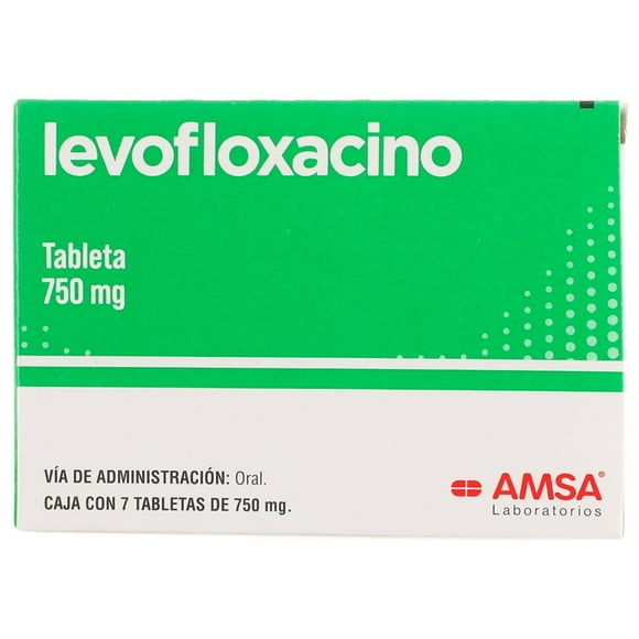 Levofloxacino 750mg 7 Tab