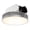 Silver, variant on Akicon Round Black Bathroom Exhaust Fan with 3CCT LED Light & 5W Night Light, 110 CFM, 2.0 Sones Quiet Energy Efficient Vent Fan, 2700K/4000K/5500K