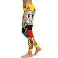 thumbnail image 3 of Cuphead Mugman Brother Yoga Pants Women High Waisted Tummy Control Non See-Through Elastic Running Workout Yoga Leggings Pants, 3 of 7