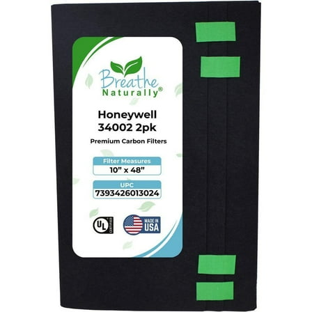 Honeywell 34002 10x48 Carbon Filter 2pk