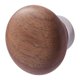 thumbnail image 3 of Gancho de pared de madera, gancho para sombrero de montaje en pared, perchero multiusos moderno y resistente, perchero individual para sombrero, bolsa nuez negra, 3 of 9