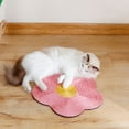 thumbnail image 4 of Mat Cat Scratcher Pad Sisal Material Wearproof Large Space Cute Shape Cat Scratching Mat for Pet Cat, 4 of 5