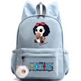 thumbnail image 1 of Anime One Piece Backpack Knapsack Kids Boy Girl Printed School Bag Teenager Student Cartoon Bookbag Outdoor Rucksack, 1 of 5