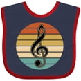 thumbnail image 3 of Inktastic Music Treble Clef Marching Band Boys or Girls Baby Bib, 3 of 4
