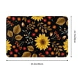 thumbnail image 3 of Uemuo Fall Sunflowers Leaves Printed Door Mat Indoor Doormat 16"x24",Front Back Door Mats Non Slip Entrance Rugs,Inside Doormats for Entryway, 3 of 9
