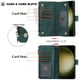 thumbnail image 2 of PU Leather Case For Samsung Galaxy S23 S22 S21 Plus Note 20 Ultra Zipper Wallet Flip Card Slot Phone Bag Cover, 2 of 5