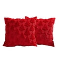 thumbnail image 1 of Fundas de almohada navideñas Matsuzay decoración del hogar rojo 45x45 cm, 1 of 1