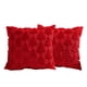 thumbnail image 1 of Bearachild Funda de almohada navideña de tela, fundas para cojines navideños de 45x45 para decoración del hogar, cojín navideño Decoración del hogar rojo, 1 of 6