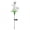 White, variant on Mareep Solar Fiber Optic Lily & Hummingbird Garden Stake Light, 32.5 Inch Multi-Color Changing LED Landscape Light for Yard Patio Pathway