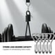thumbnail image 3 of 100 ganchos tipo S de acero inoxidable resistentes para colgar cuerdas fijas de coche., 3 of 7