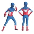 thumbnail image 3 of Halloween Costumes for Adults Men B'oy's, Adult Spider Manlike Cosplay Costume Jumpsuit, 3D Print Stretchy Superhero Bodysuit Zentai Costume Outfit Movie Theme Birthday Party, Royal Blue, 180, 3 of 3