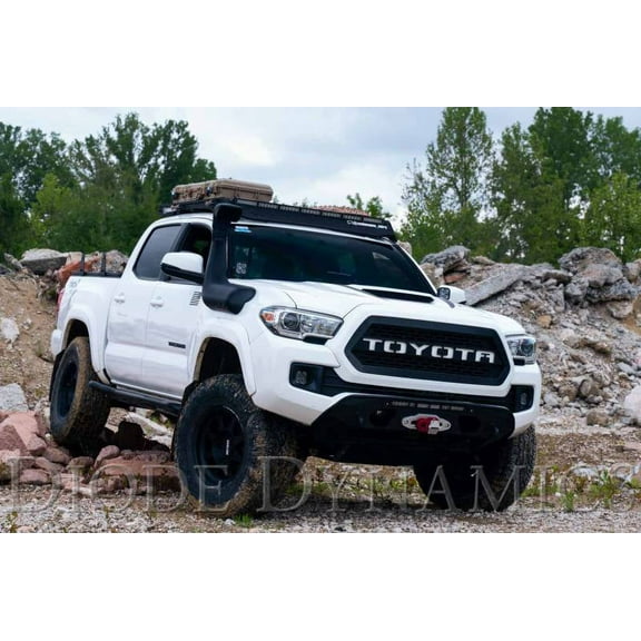 Diode Dynamics 2016-2020 Fits Toyota Tacoma Ditch Light Kit SS3 LED Yellow Driving DD6375