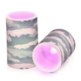 thumbnail image 7 of Yayeee Flameless Candles with Remote Flickering Battery Operated Multi Color Changing, Green Wave Pattern, 7 of 7
