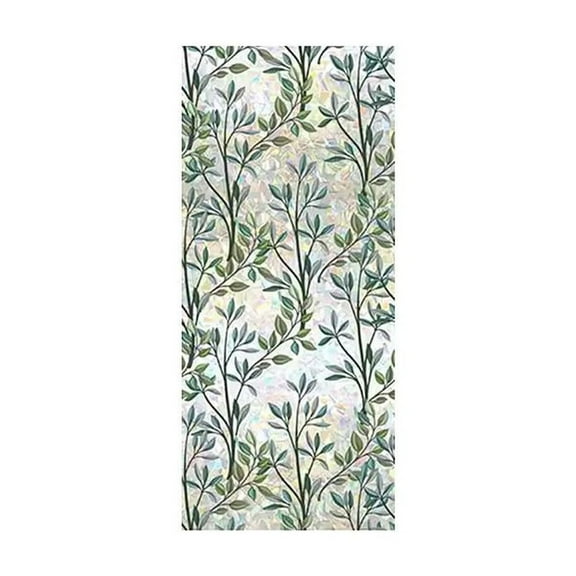 Plant Window Clings,Spring Summer Leaves Window Stickers,Greenery Plant Hanging Vine Floral Window Decals for Spring Party Home Office Shop Glass Decorations