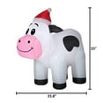 Holiday Time Yard Inflatables Spotted Cow, 3 ft