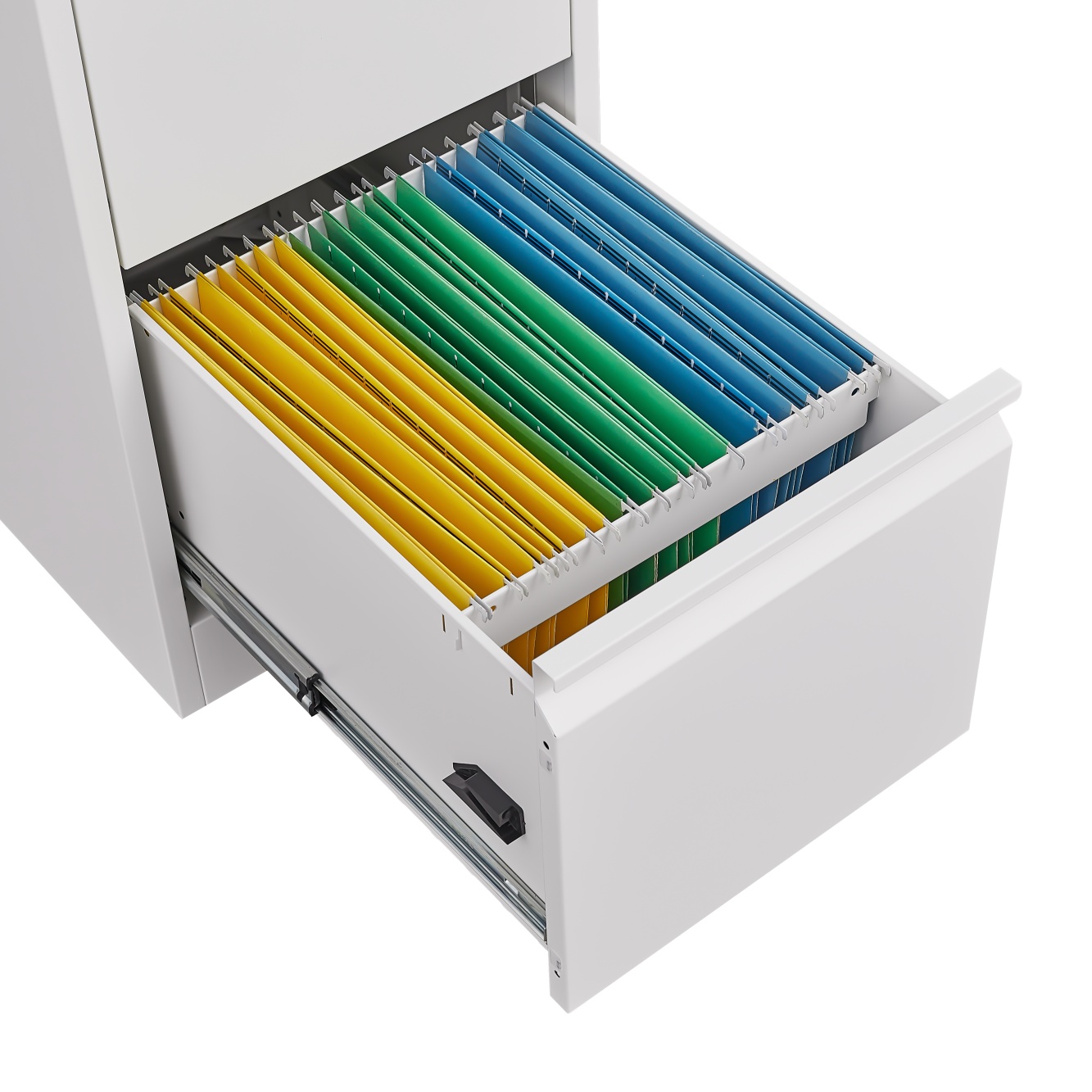 Heavy Duty 4 Drawer Metal File Cabinet with Lock, Vertical Steel Filing Cabinet for Home Office, Secure Storage Drawer for Letter, A4, Legal Files, Saving Organizer