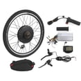 thumbnail image 4 of Electric Bicycle Conversion Kit, Electric Bicycle Kit Practical Convenient Durable  for Most People for Electric Bicycle 1500W Power/48 N.M Torsion/34 mph, 4 of 8