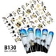 thumbnail image 4 of Nail stickers self-adhesive decals 3 3 3, 4 of 5