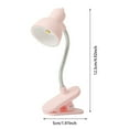 thumbnail image 2 of Mini Clip-On Warm Light Desk Lamp - Adjustable Brightness, Eye-Caring - for Study/Reading, Dorm/Bedside, Portable & Energy-Efficient, 2 of 5