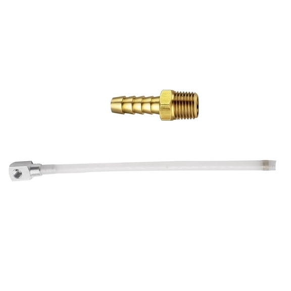 CSYANXING Polyethylene Marine Fuel Pickup Tube 12 Inch For Standard Boat Tanks 7 0948 Replacement Brass Adapter