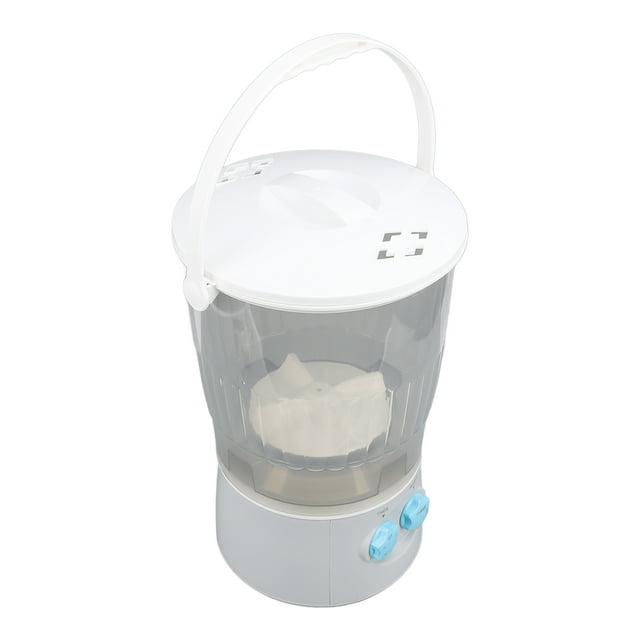 Compact Washing Machine, Automatic Waterflow Direction Changing, Effective Cleaning, 85W 10L Up to 15 Minute Timer, Small Laundry Washer for Home Apartment,