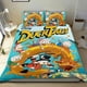 thumbnail image 1 of PatoAventuras Conjunto de sábanas temático, trío de piezas, cómodo y amigable con la piel, diseño único, regalo de decoración para el hogar para familiares, amigos y fans,135cm *200cm, 1 of 6