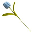 thumbnail image 1 of Flor de tulipán artificial preservada hecha a mano, terminada y hecha a mano, ideal como regalo para mujeres, amantes, aniversarios, día de la madre., 1 of 8