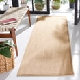 thumbnail image 4 of Safavieh Natural Fiber Jovana Solid Runner Rug, Maize/Linen, 2'6" x 8', 4 of 11