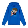 thumbnail image 4 of Harry Potter Chibi Characters & Glowing Sword Long Sleeve Unisex Adult Hooded Sweatshirt-XXL, 4 of 7