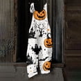 thumbnail image 6 of Halloween Jumpsuits for Women 2026 One Piece Sleeveless Pumpkin Print Rompers Pants Adjustable Strap Baggy Overalls, 6 of 6