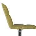 thumbnail image 5 of Simpli Home Nadia Contemporary Adjustable Bar Stool In Acid Green Linen Look Fabric, 5 of 6