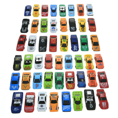KidPlay Kids Die Cast Toy Race Car Set Assorted Colors Boys Toy Vehicles -